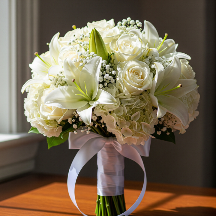 Snow‑White Bouquet